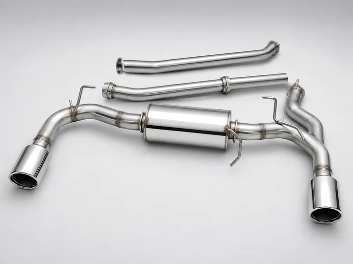 Stainless steel cat-back exhaust system