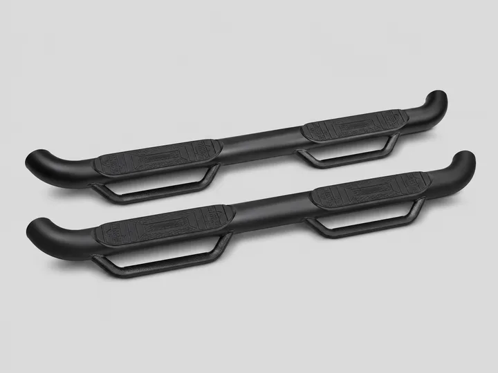 Truck side step bars and running boards