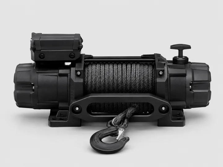 Off-road recovery winch