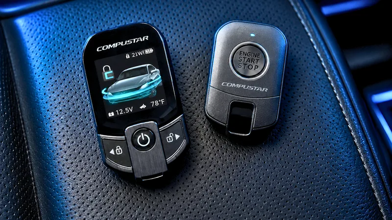 Remote car starter and alarm install at Xclusive Autosound, Belleville IL