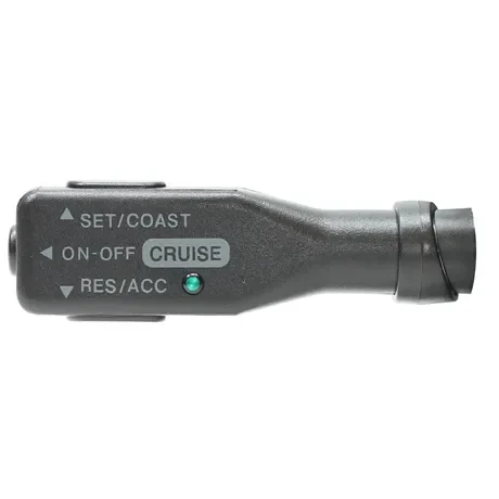 Factory-style cruise control switch, the only visible part of a clean Xclusive Autosound install
