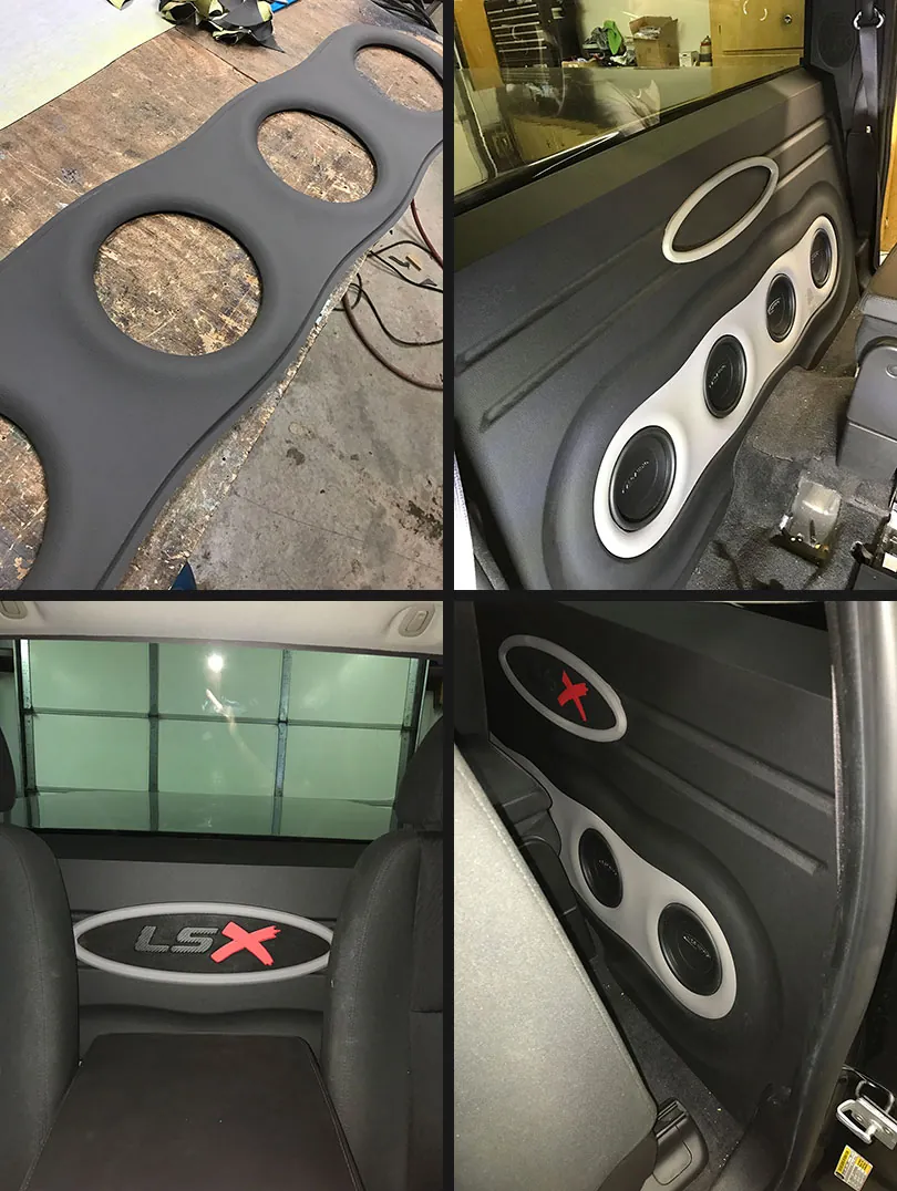Fully Custom System, 2011 Chevy Silverado by Xclusive Autosound, Belleville IL