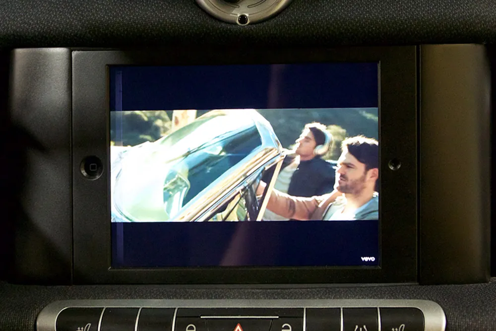 Smart Car Custom iPad Installation